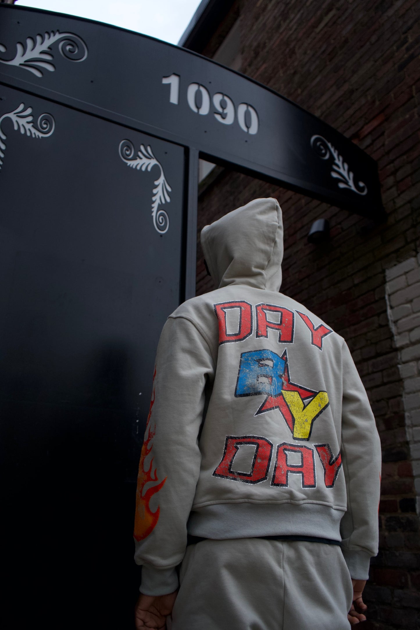 Day By Day Beige Zip Up Jacket
