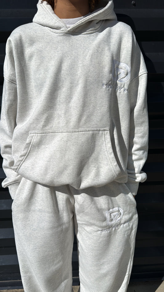 Heather Grey Essential Day By Day Hoodie