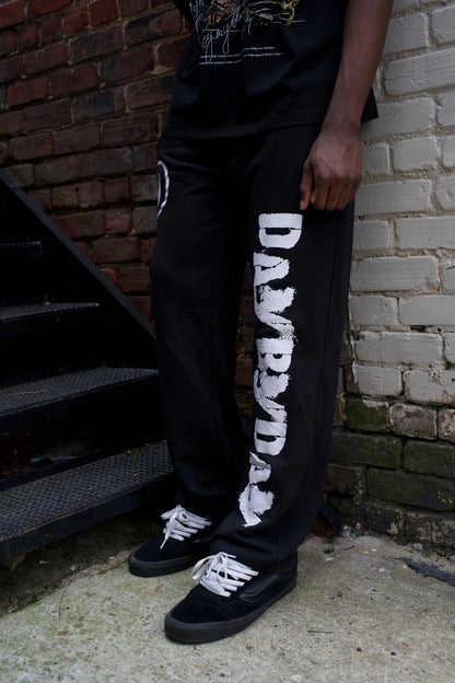 PunKid Baggy Black Sweatpants