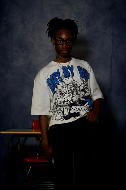 ‘Girls Just Need Money’ Blue Tee