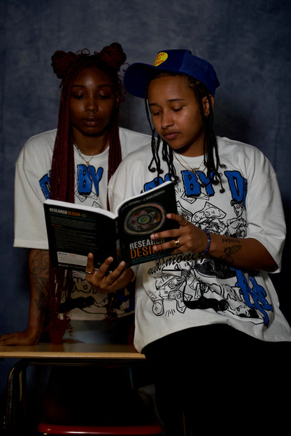 ‘Girls Just Need Money’ Blue Tee